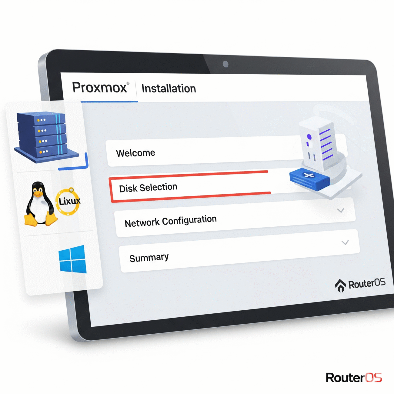 Instalación de Proxmox y RouterOS (CHR)