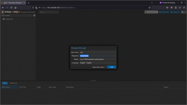 Proceso de Instalación de Proxmox