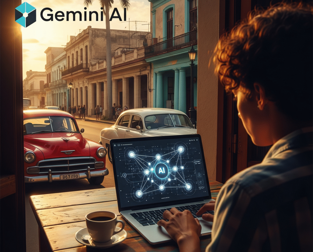 La experiencia de uso en Cuba de gemini ai
